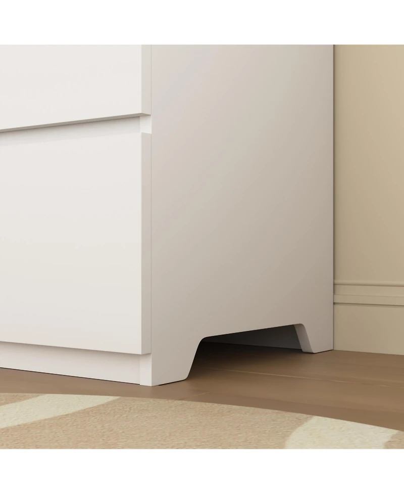 Streamdale 6-Drawer Wood Storage Cabinet Organizer for Bedroom, Entryway, Hallway