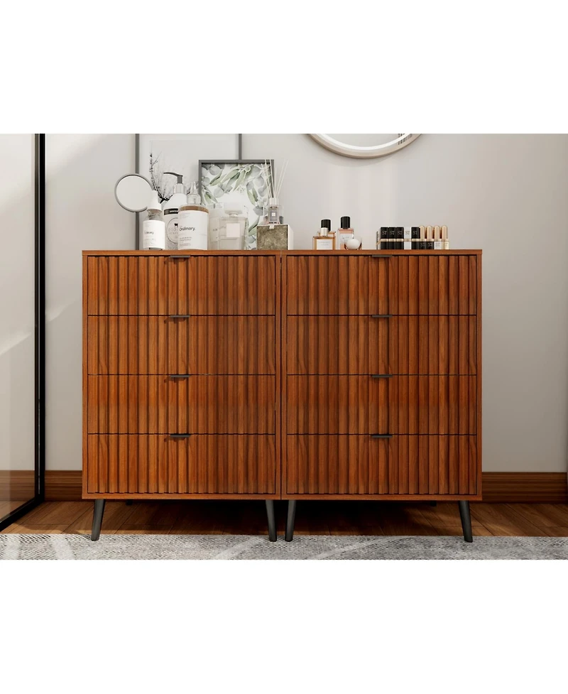 Streamdale Furniture Wooden Chest of Drawers - Modern Storage Organizer