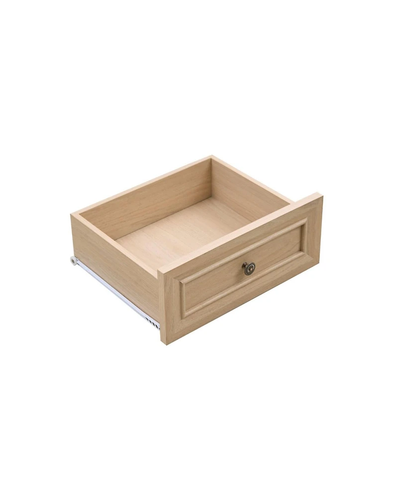 Streamdale Furniture Farmhouse Kitchen Storage Cabinet, Roman Column Coffee Bar/Wine Cooler