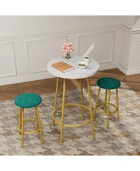 Streamdale Furniture 3-Piece Bar Table Set with 2 Bar Stools