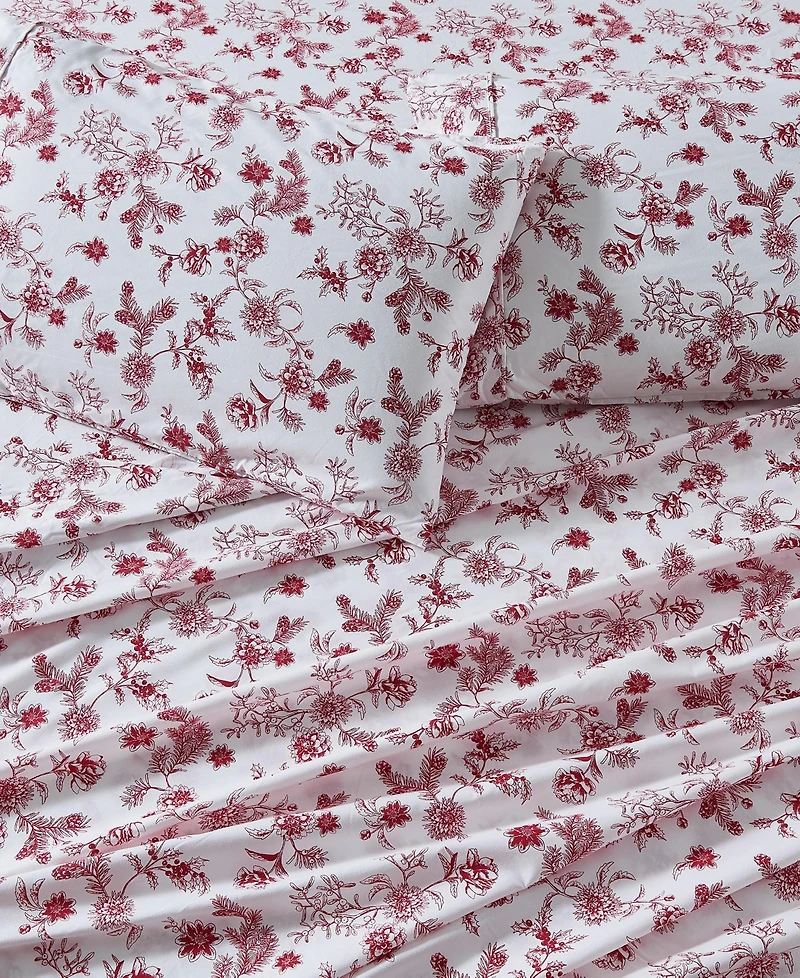 Linery & Co. Ultra-Soft Brushed Winter-Themed Microfiber Sheet Set