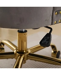 Streamdale Furniture A&A Modern Velvet Home Office Chair