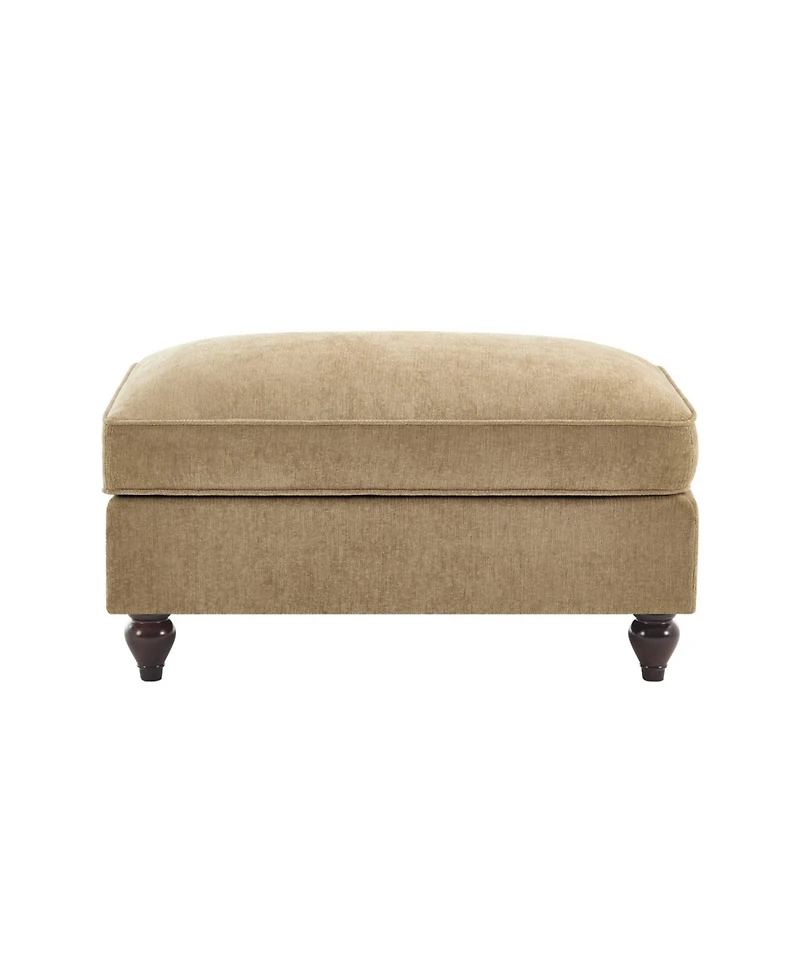 Streamdale Furniture Ottoman Chenille -Light Coffee