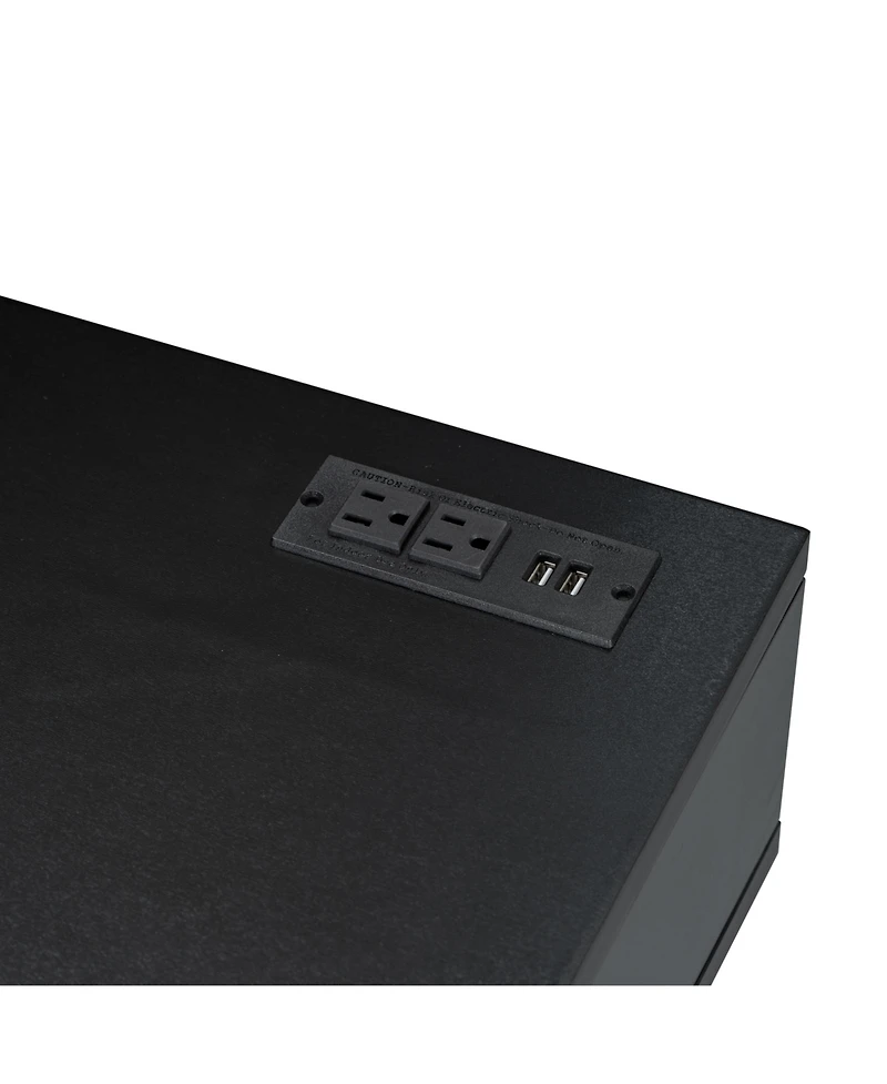 Streamdale Retro Bohemian Vanity Set with Charging and Usb