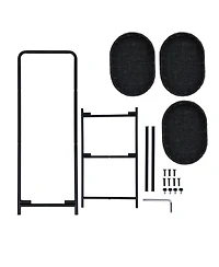 Streamdale Furniture Handwoven 3-Tier Oval Side Table