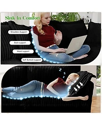 Streamdale Furniture Slipcovered 3-Seater Sofa