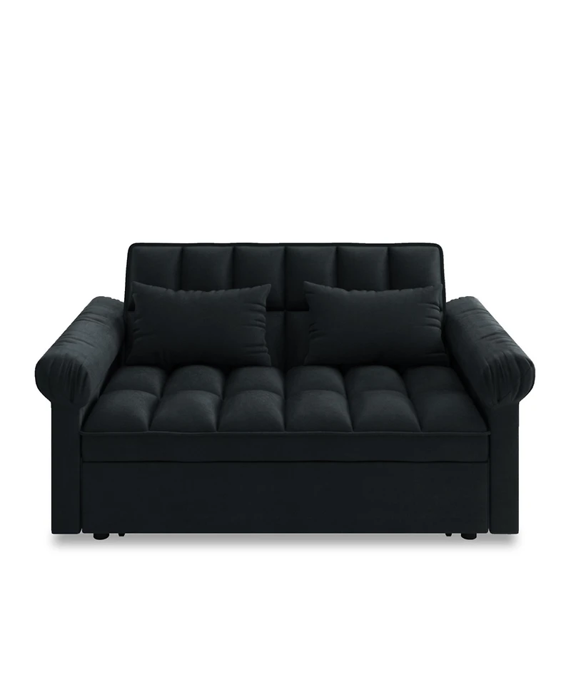 Streamdale Furniture Loveseats Sofa Bed with Pull-out Bed