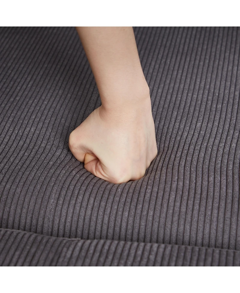 Streamdale Furniture 66" Sleeper Sofa Bed - Pullout, Pillows, Pockets - Grey