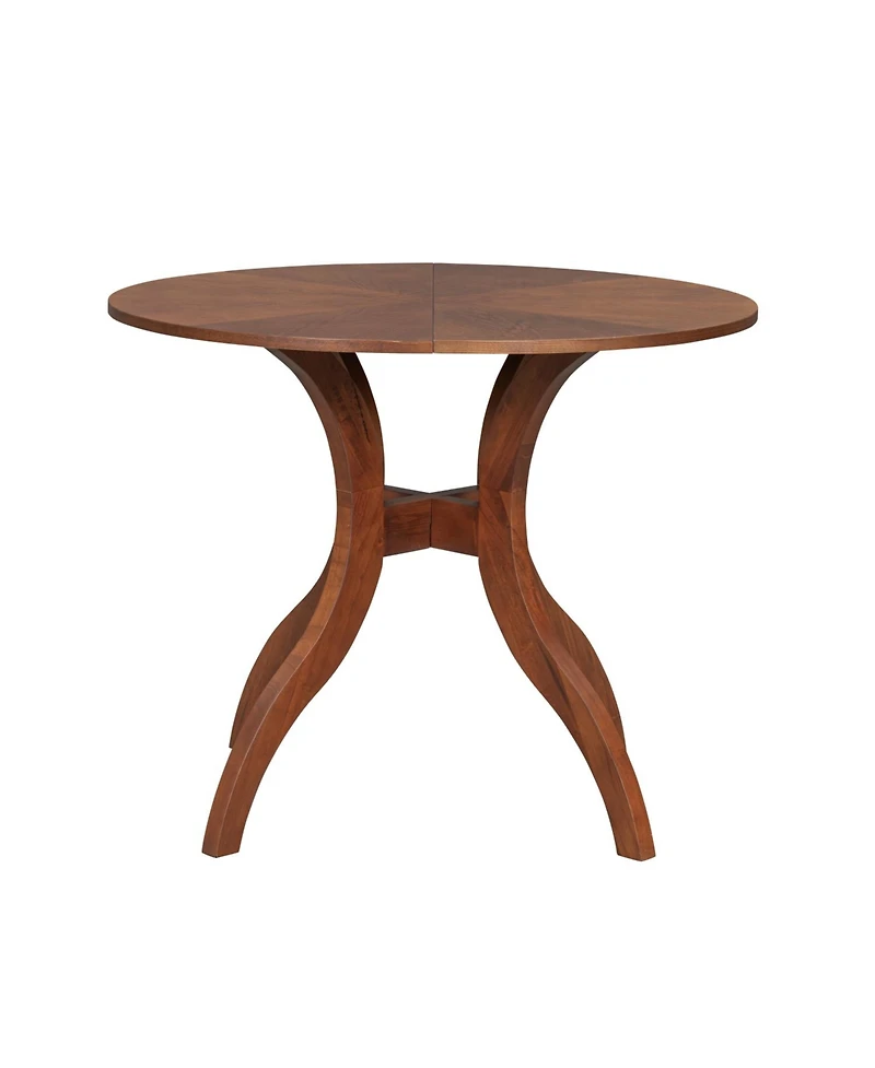 Streamdale Furniture Streamdale Round Dining Table 39.4" - Solid Wood Legs