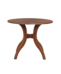 Streamdale Furniture Streamdale Round Dining Table 39.4" - Solid Wood Legs