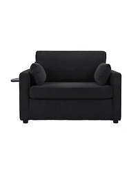 Streamdale Furniture Sofa Bed Sleeper with Foldable Table, Usb Ports