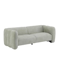 Streamdale Furniture 83" Wave Sofa - Light Green