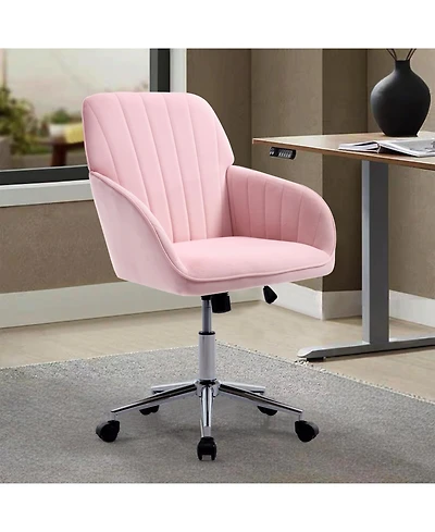 Streamdale Furniture Ty Adjustable Ergonomic Swivel Office Chair for Home/Bedroom - Comfortable Long Sitting