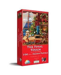 SunsOut The Final Touch 300 piece Jigsaw Puzzle for Adults Christmas