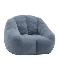 Streamdale Furniture Tufted Bean Bag Chair with Memory Foam