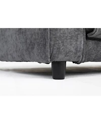 Streamdale Furniture 55" 3-Fold Sofa Bed - Convertible Futon Couch, Dark Gray