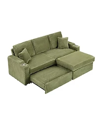 Streamdale Furniture 30-inch Green Foot Rest- Comfort, Support, and Temporary Throne