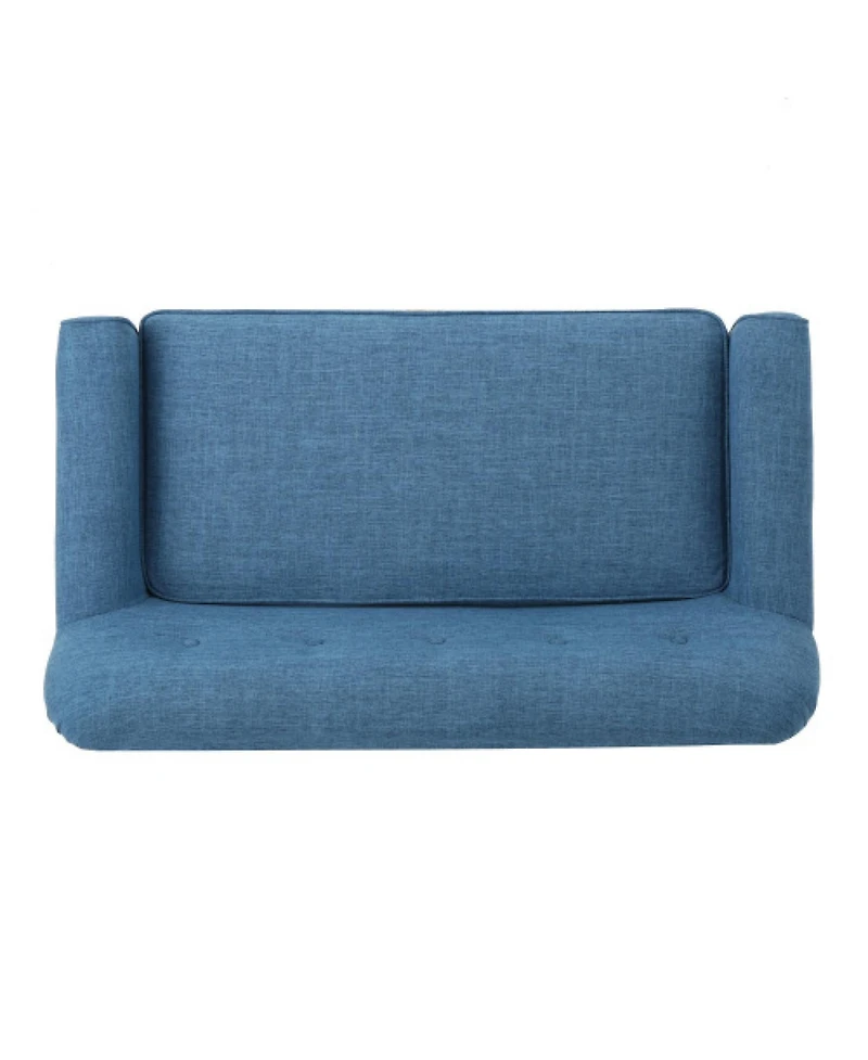 Streamdale Furniture Tufted Two-Seater Loveseat- Mid-Century Modern Elegance