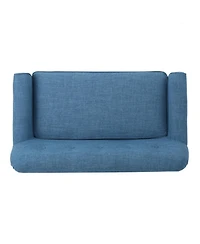 Streamdale Furniture Tufted Two-Seater Loveseat- Mid-Century Modern Elegance