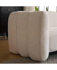 Streamdale Furniture 83" Wave Sofa - Beige