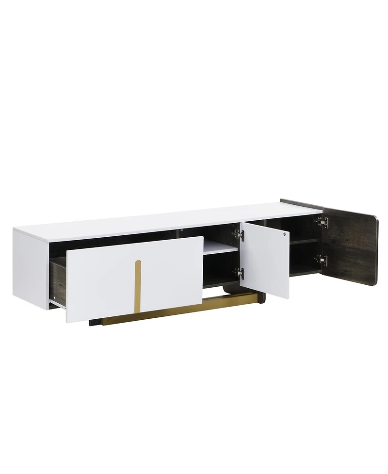 Streamdale 66.7" Light Luxury Tv Stand for TVs up to 70 Inches