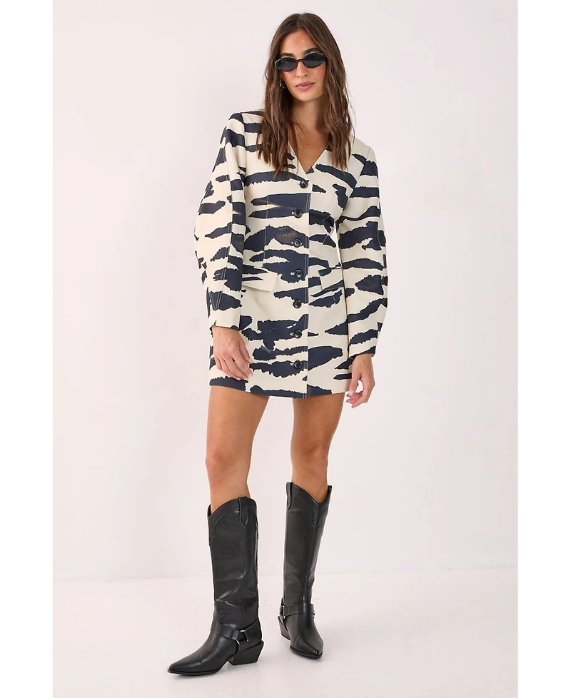 Nasty Gal Women's Cocoon Sleeve Tailored Mini Dress