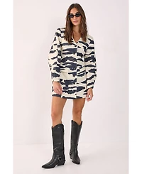 Nasty Gal Women's Cocoon Sleeve Tailored Mini Dress