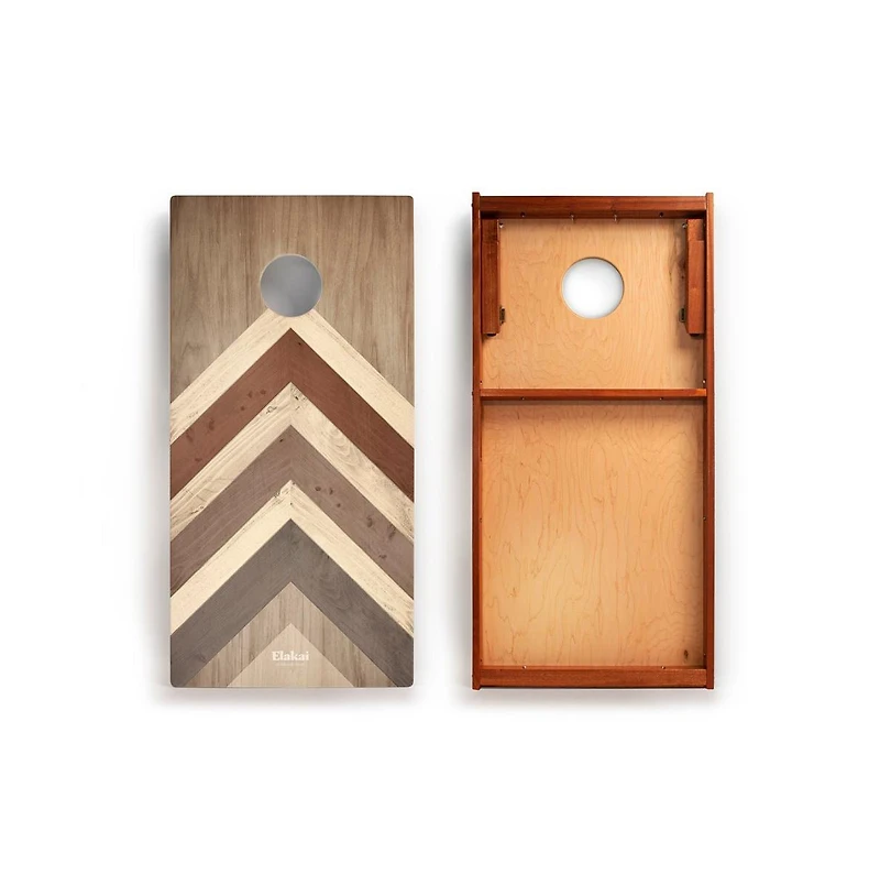 Elakai 2x4 Terra Chevron Cornhole Boards