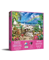 SunsOut Turtle Crossing 500 piece Jigsaw Puzzle for Adults