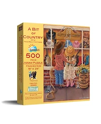 SunsOut A Bit of Country 500 piece Jigsaw Puzzle for Adults