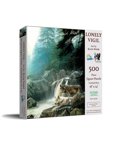 SunsOut Lonely Vigil 500 piece Jigsaw Puzzle for Adults