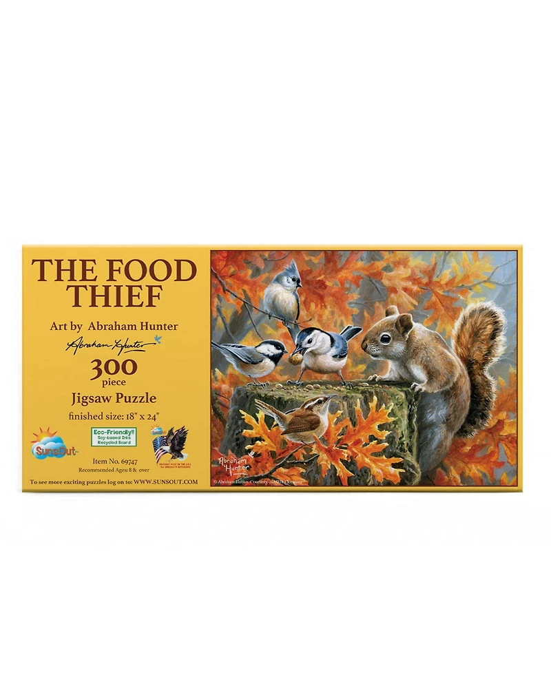 SunsOut The Food Thief 300 piece Jigsaw Puzzle for Adults