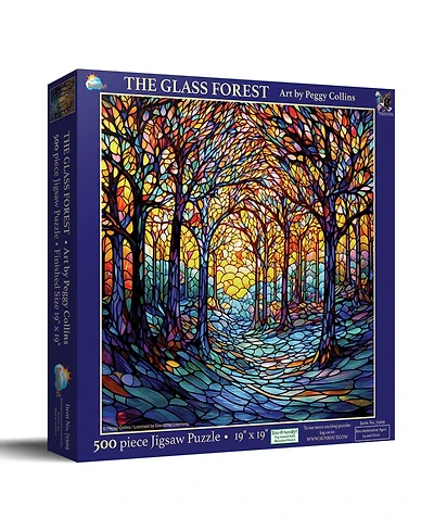 SunsOut The Glass Forest 500 piece Jigsaw Puzzle for Adults