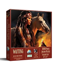 SunsOut Waiting 1000 piece Jigsaw Puzzle for Adults