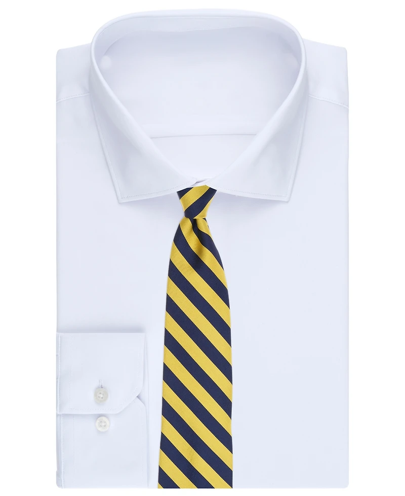 B by Brooks Brothers Men's Season Stripe Classic Tie