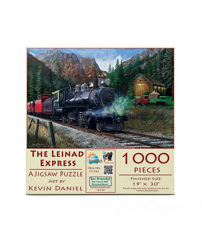 SunsOut The Leinad Express 1000 piece Jigsaw Puzzle for Adults