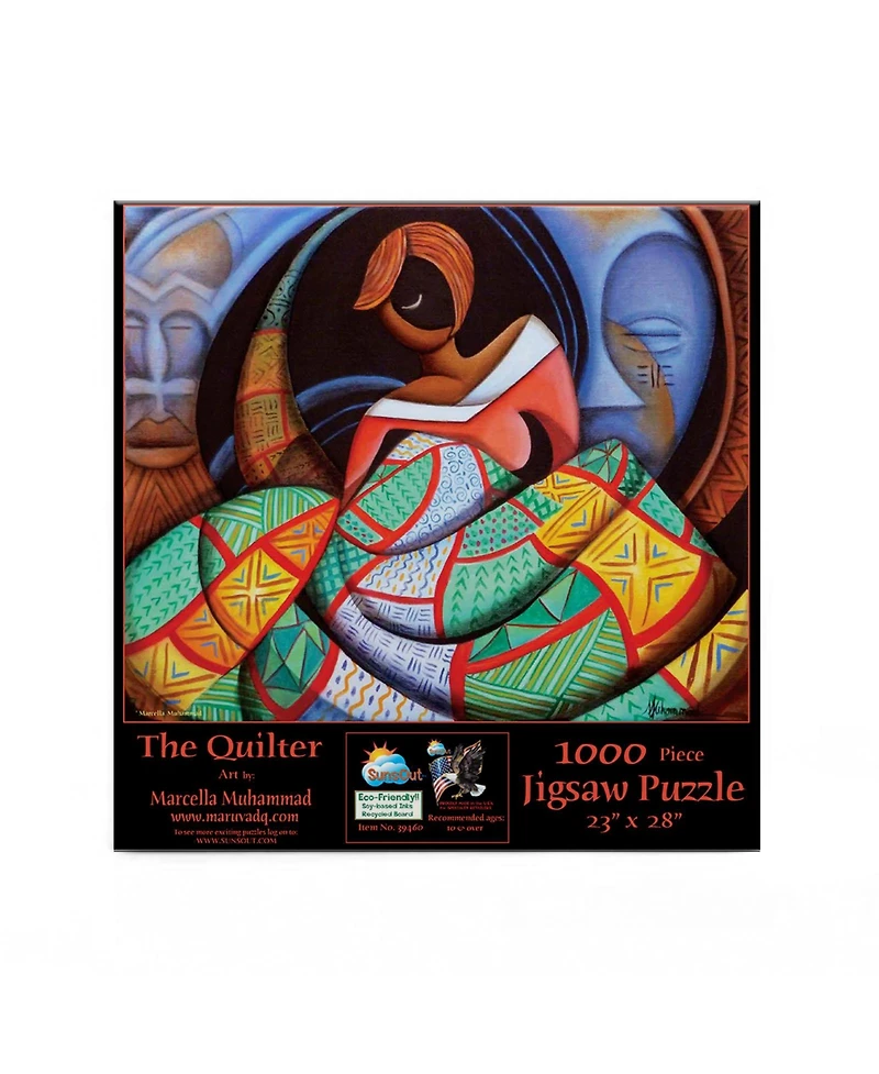 SunsOut The Quilter 1000 piece Jigsaw Puzzle for Adults
