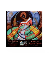 SunsOut The Quilter 1000 piece Jigsaw Puzzle for Adults