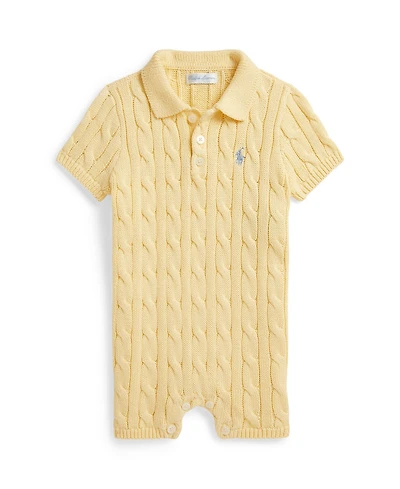 Polo Ralph Lauren Baby Boys' Cable-Knit Shortall