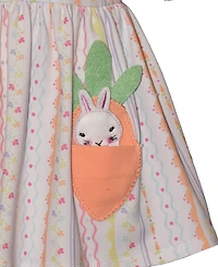 Bonnie Baby Girls' Carrot Pocket Easter Dress and Bloomers