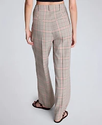 Kenneth Cole Women's High Rise Wide Leg Pants