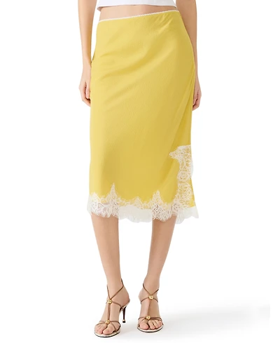 Steve Madden Women's Cinthia Straight A-Line Skirt