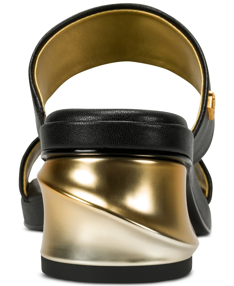 Donna Karan New York Women's Teagan Double Band Dress Sandals