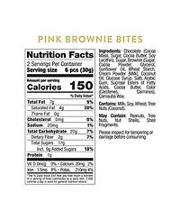 Sugarfina Valentine's Day Cocoa Crush Pink Brownie Bites Cube Kit, 3 Pieces