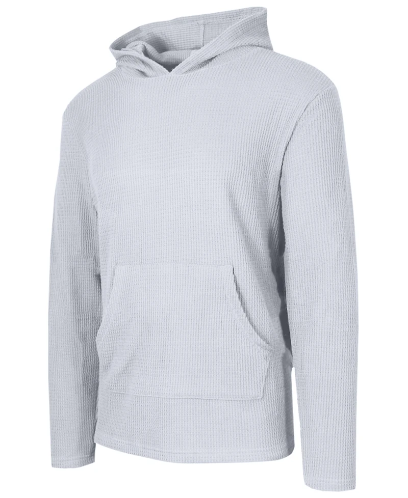 Blue Ice Men's Waffle Knit Thermal Pull-On Hoodies, 3-Pack