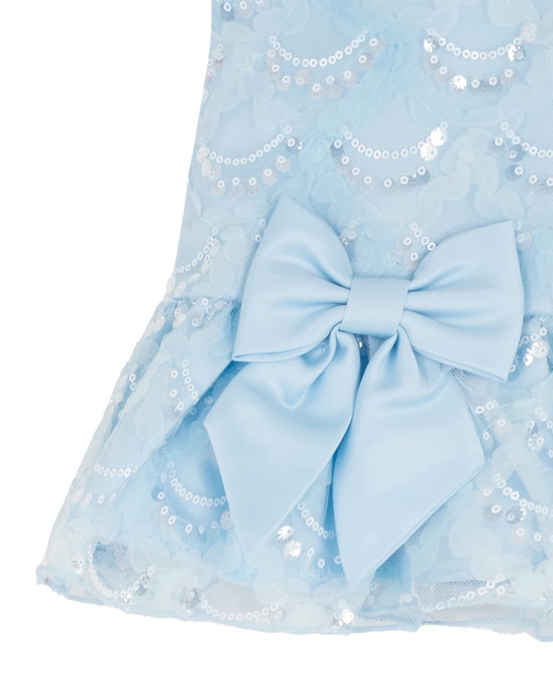 Rare Editions Baby Girls' Scalloped Round Neck Top and Knit Leggings, 2-Piece Set