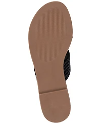 Gc Shoes Women's Embellished Slip-On Flat Sandals