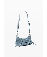 Desigual Women's Small ruched denim bag