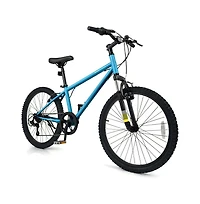 Kids Mountain Bike with Suspension Fork Six Speed Drivetrain and Dual V Brakes