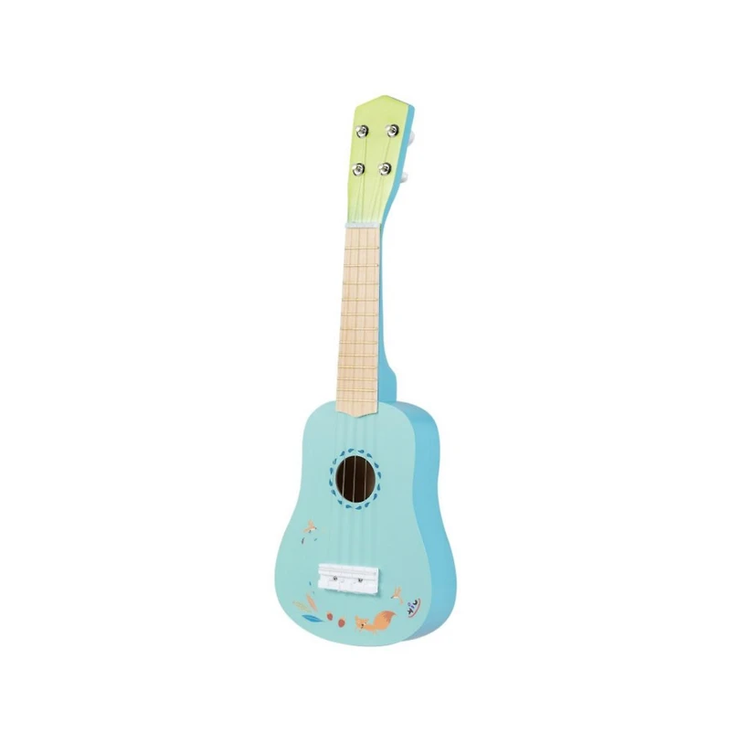 Hongge Kids Beginner Ukulele with Nylon Strings and Basswood Body for Early Music Learning